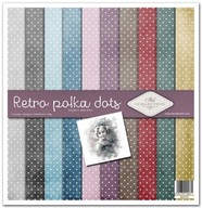 Scrapbookingový set SLS-015 Retro bodky