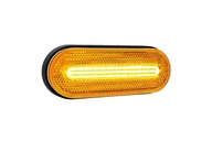 Žltá LED obrysová lampa 12V-36V 070Z