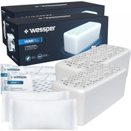 2x VEĽKÝ ABSORPTOR VLHKOSTI WESSPER + NÁPLŇ 500g