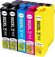 5x ATRAMENT PRE EPSON 502 XL XP-5100 XP-5150 XP-5155