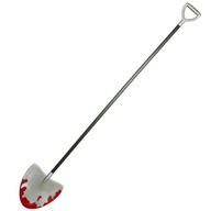 ZBRANE halloween BLOODY SHOVEL dlhý VEĽKÝ rýľ