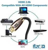 KÁBEL HDMI ETHERNET 4K 24K ZLATÝ 50/60Hz 19 PIN 2M