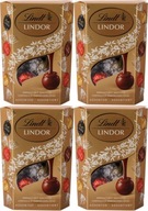 Lindt Lindor pralinky s náplňou 200g x4