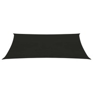 vidaXL Shade Sail 160 g/m² Čierna 2,5x4,5 m HDPE