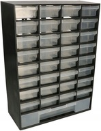 ORGANIZÁTOR DIELNE TW 304X414X136 32+1 ZÁSUVKY