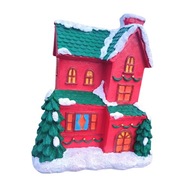 Vidiecky dom Illuminated Village 15cmx10cmx18cm