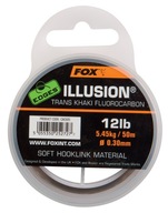 Fluorocarbon Illusion Hooklink 12lb 0,30mm 50m Fox