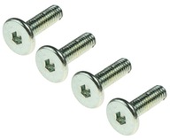 100 x skrutky s imbusovou hlavou M6 x 16 mm