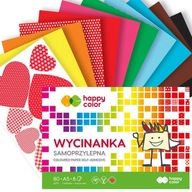 Samolepiaci vystrihovací blok A5 Happy Color 8 kariet