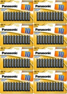 80x batérie Panasonic Alkaline Power LR6/AA 1,5V