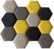 Čalúnené panely HONEYCOMB HEXAGON SOFT