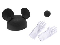 MYŠIE UŠI NOS SET MICKEY MOUSE BLACK 3 ks