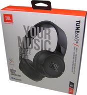 BEZDRÔTOVÉ SLÚCHADLÁ JBL TUNE 660NC BT5.0 ANC ČIERNA