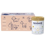 KENDAMIL Premium 2 Next mlieko Kreatívna sada 3x800g