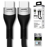 HDMI 8K 2.1 eARC kábel 3 metre opletený VRR 240 Hz