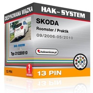 Špeciálny postroj SKODA Roomster / Praktik 09/2006