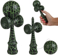 Japonská arkádová hra KENDAMA BLACK AND GREEN