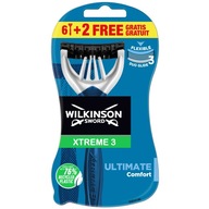 8x holiaci strojček WILKINSON Xtreme 3 Comfort Ultimate