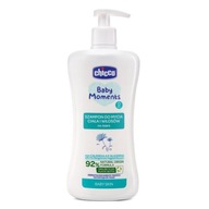 Chicco Baby Moments šampón na umývanie tela a vlasov 0m+ 500ml (P1) (P3)