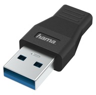 Zástrčka HAMA USB-A - adaptér do zásuvky USB-C 3.2