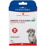 Obojok S CBD OLEJOM PRE PSOV PO.20kg FRANCODEX