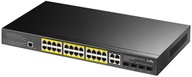 Cudy GS2028PS4 SWITCH GIGABIT PoE 24-port pre KAMERY