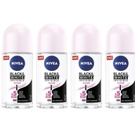 NIVEA Dámsky antiperspirant Black&White 4x50ml