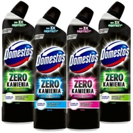 4x Domestos Zero Stone toaletný gél 750 ml