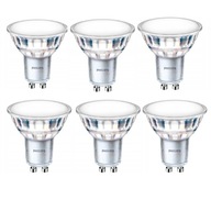 6x GU10 LED žiarovka 4,9W 550lm 120ST PHILIPS stud.