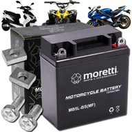 MORETTI MB5L-BS 5 Ah YB5L-BS motocyklová gélová batéria