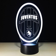 3D NOČNÁ LAMPA JUVENTUS DARČEK NA DIAĽKU