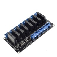 8-kanálový reléový modul SSR G3MB-202P DC-AC PCB