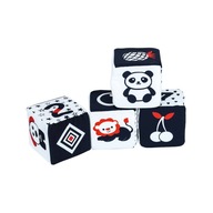 SMILY PLAY SENSORY DICE kontrastné