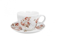 Duo šálka secesný porcelán 470 ml