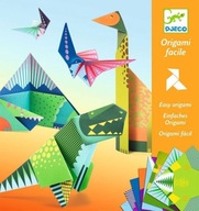 Farebná sada Origami Dinosaurs 24 kusov Djeco