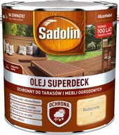 SADOLIN SUPERDECK OLEJ NA TERASY 2,5L, BEZFAREB