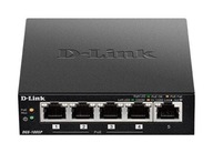 Switch DGS-1005P 5xGbE 4xPoE+ 60W