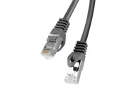 Patchcord Lanberg FTP kat.6 30m black fluke prešiel