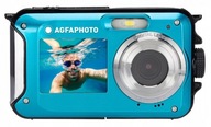 Modrý vodotesný fotoaparát AgfaPhoto WP8000