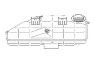 EXPANZNÁ NÁDRŽ MERCEDES W163 ML 98-05 TOPRAN