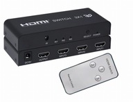 Adaptér HDMI Switch 3v1 Splitter 3x1