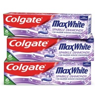 COLGATE MAX WHITE SPARKLE zubná pasta 3x75 ml