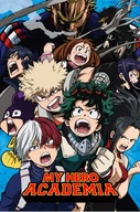 Plagát Anime Manga My Hero Academia bnha_013 A1+