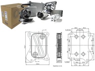 CHLADIČ MOTOROVÉHO OLEJA NIS90700 (S KOMPONENTMI