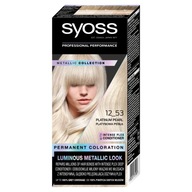 SYOSS Permanent Coloring farba na vlasy 12-53 Platinum Perła 150g