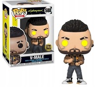 Funko POP! Cyberpunk 2077: V Male 588 Glow Exc