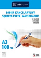 Štvorcový aplikačný papier A3, 100 listov.