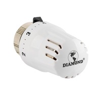 DIAMANTOVÁ TERMOSTATICKÁ HLAVA BIELA ​​MINI M30x1,5