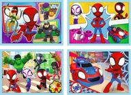 4v1 PUZZLE SPIDEY'S TEAM SPIDEY SPIDERMAN MARVEL