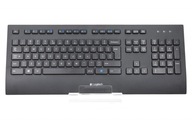 Káblová klávesnica Logitech K280e, čierna